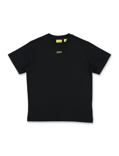 Off-white Off White Off White S.matthew Skate Logo Print T Shirt In Black