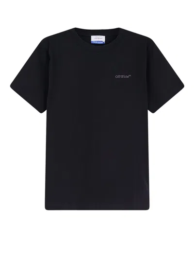Off-white Off White T-shirts And Polos In Black