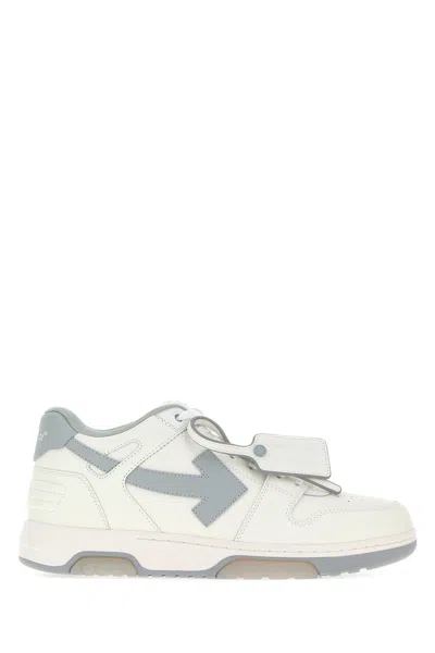 Off-white Off White White Leather Out Of Office Sneakers