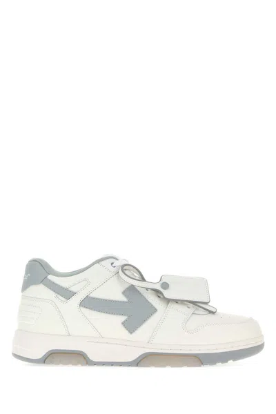 Off-white Off White White Leather Out Of Office Sneakers