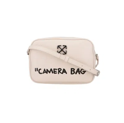 Off-white Off White Womens Beige/black Shoulder Bag In Neutral