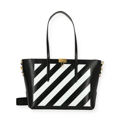 Off-white Off White Womens Black Tote In Multi