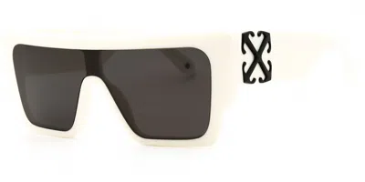 Off-white Off-bianchi Marion 0107 Occhiali Da Sole Bianchi Per Uomo In White