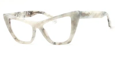 Off-white Off-bianchi Style 11 0800 Blu-light Block Occhiali Da Vista Bianchi Per Donna (solo Montatura)