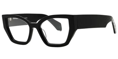 Off-white Off-bianchi Style 7q 1000 Occhiali Da Vista Neri Per Donna (solo Montatura) In Black