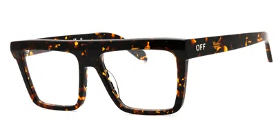 Off-white Off-bianchi Style 83 6000 Occhiali Da Vista Tartarugatishell Per Uomo (solo Montatura) In Brown