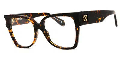 Off-white Off-bianchi Style 88 6000 Occhiali Da Vista Tartarugatishell Per Donna (solo Montatura) In Brown