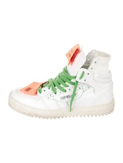 Pre-owned Off-white Off-court 3.0 Sneakers In Green/white