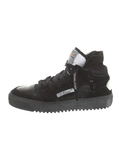 Pre-owned Off-white Off-court Sneakers In Black