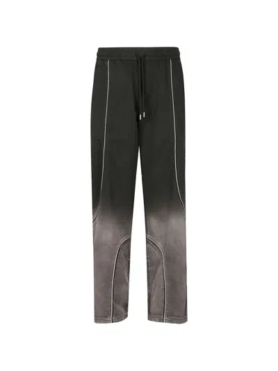 Off-white Offline Gd Gab Track Pants In Brown