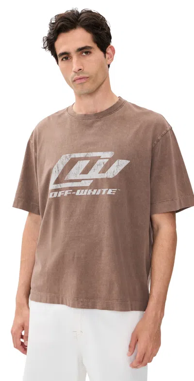 OFF-WHITE OKR SKATE TEE SLATE