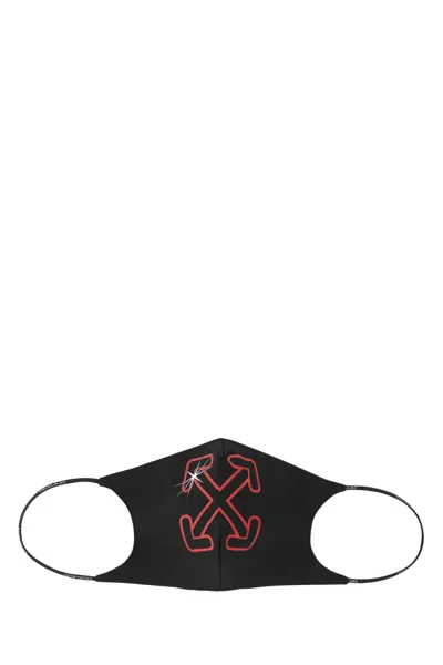 Off-white Omrg003f21fab004 Logo-embroidered Bucket Hat In Black