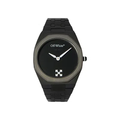 Pre-owned Off-white On Time Bracelet Watch 'black' | Men's Size Onesize