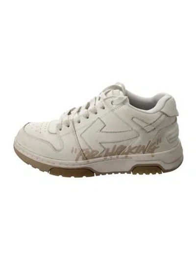 Pre-owned Off-white 'ooo' Out Of Office Sneakers In Multi