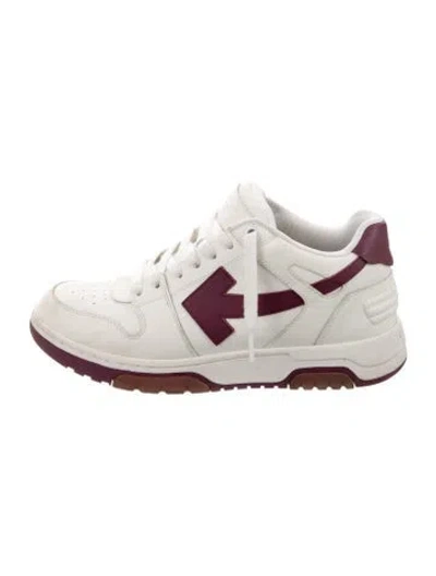 Pre-owned Off-white Ooo Out Of Office Sneakers In White