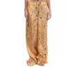 Off-white Optical Pull On Pants In Multi
