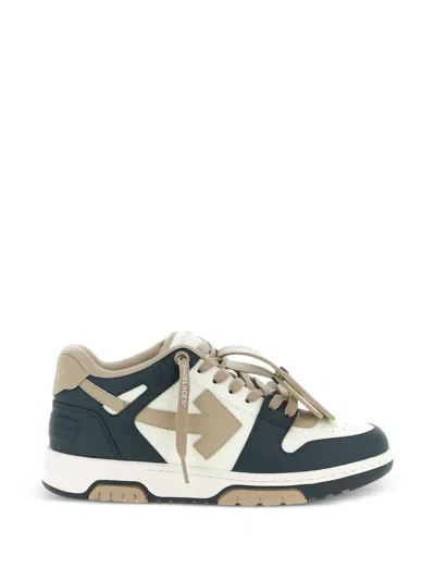 Off-white Casual Color Block Sneakers Rubber Sole In Multi