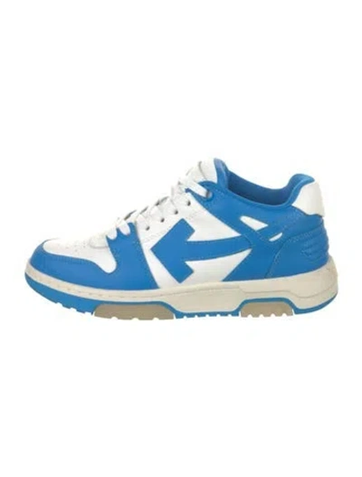 Pre-owned Off-white Out Of Office Athletic Sneakers In Blue