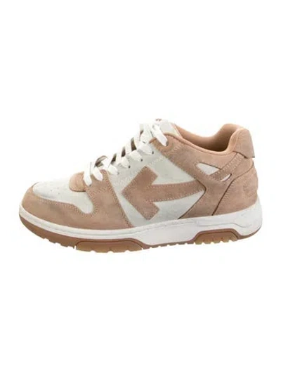 Pre-owned Off-white Out Of Office Athletic Sneakers In Brown