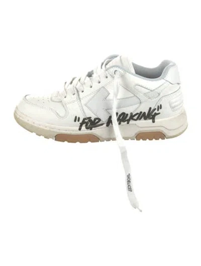 Pre-owned Off-white Out Of Office Athletic Sneakers In White