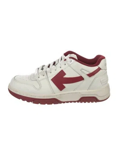 Pre-owned Off-white Out Of Office Athletic Sneakers In White