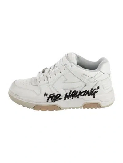 Pre-owned Off-white Out Of Office "for Walking" Athletic Sneakers In White