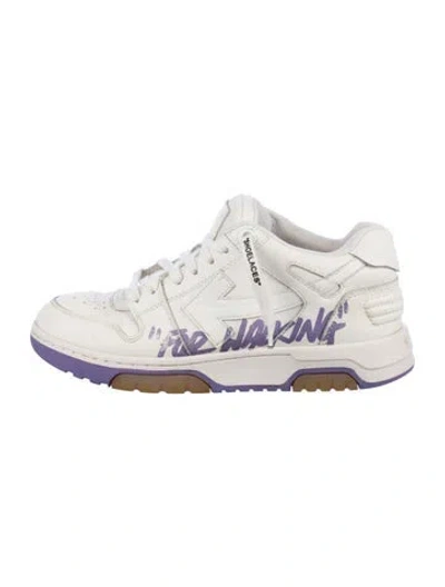 Pre-owned Off-white Out Of Office 'for Walking' Sneakers In White