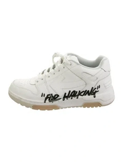 Pre-owned Off-white Out Of Office 'for Walking' Sneakers In White