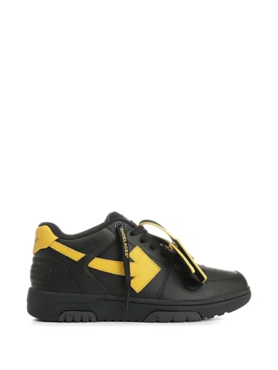 Off-white Out Of Office Lace-up Sneakers In Black