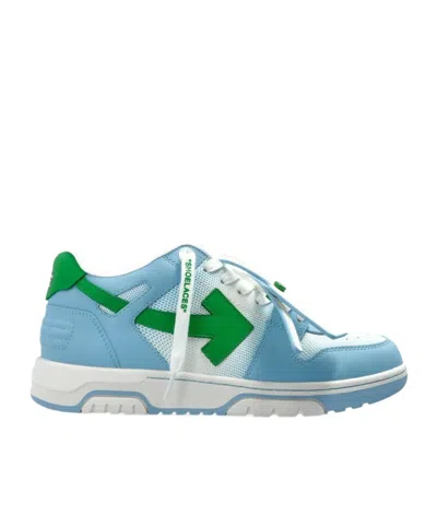 Off-white Out Of Office Lace-up Sneakers In Blue