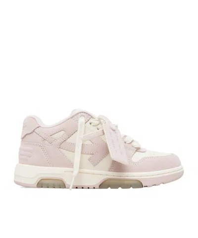 Off-white Out Of Office Lace-up Sneakers In Pink