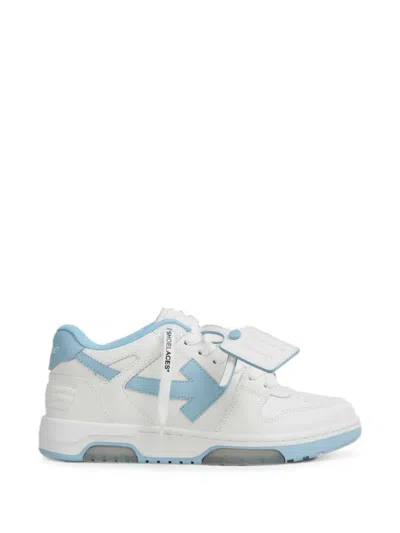 Off-white Off White White Leather Out Of Office Sneakers