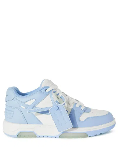Off-white Out Of Office Leather Sneakers In Multi