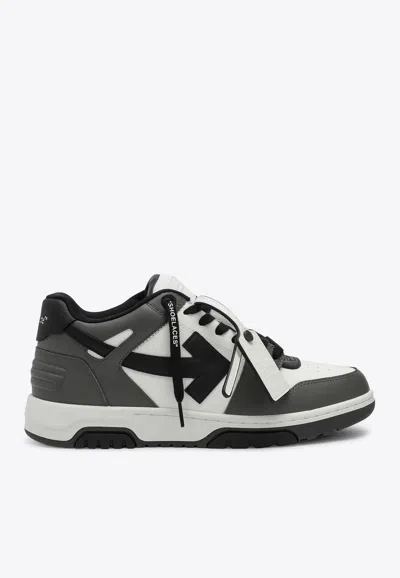 Off-white Out Of Office Low-top Sneakers In Gray