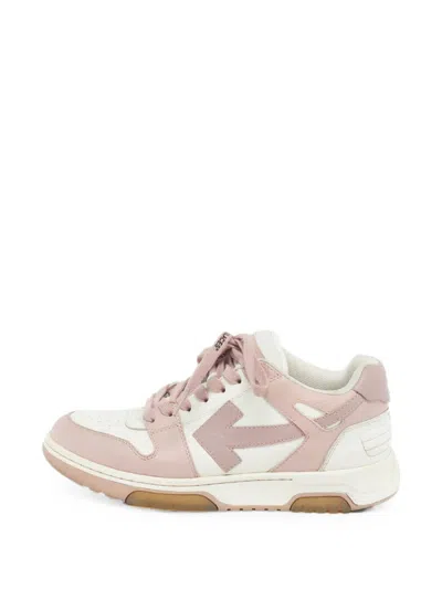Pre-owned Off-white Out Of Office Low-top Sneakers In Neutral