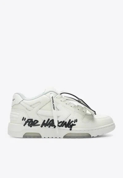 Off-white Out Of Office Slogan-print Sneakers In White
