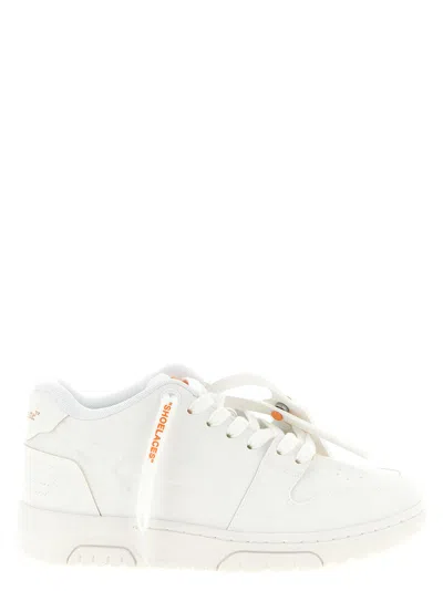 Off-white Out Of Office Molded Sneakers Orange In White