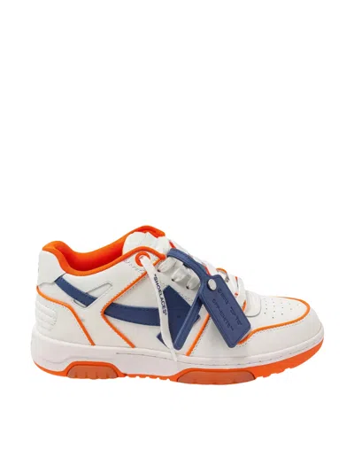 Off-white Out Of Office Outlined Logo Sneakers In Multi