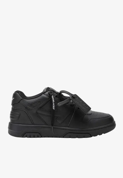 Off-white Out Of Office Sneakers In Black