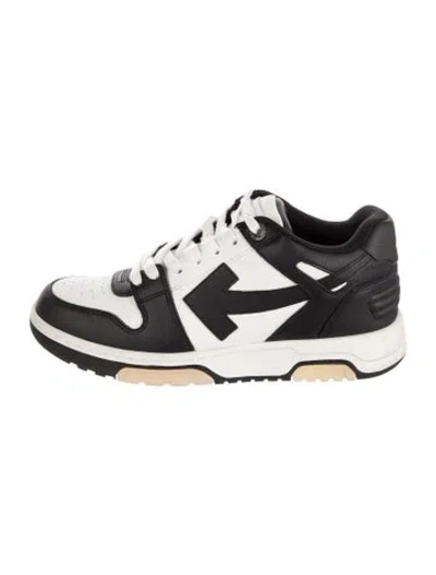 Pre-owned Off-white Out Of Office Sneakers In Black