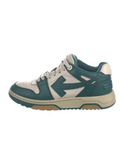 Pre-owned Off-white Out Of Office Sneakers In Blue