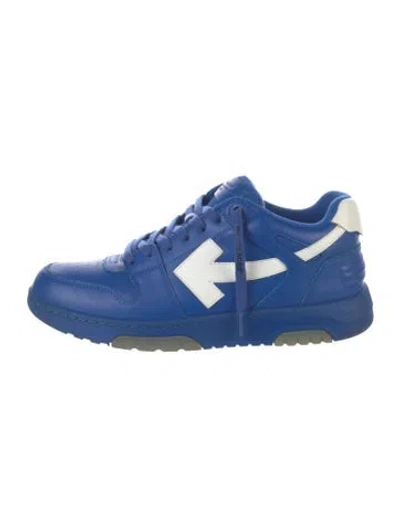 Pre-owned Off-white Out Of Office Sneakers In Blue