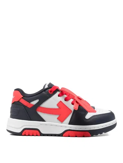 Off-white Kids' Out Of Office Sneakers In Blue