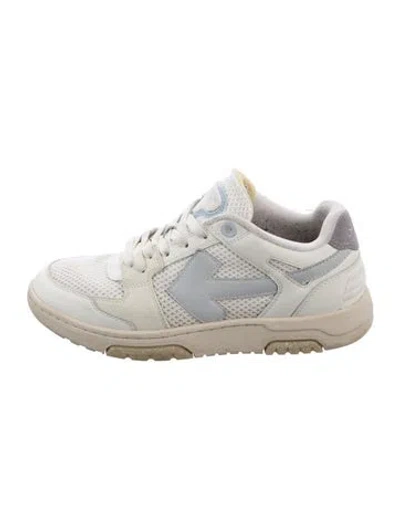 Pre-owned Off-white Out Of Office Sneakers In Blue/white