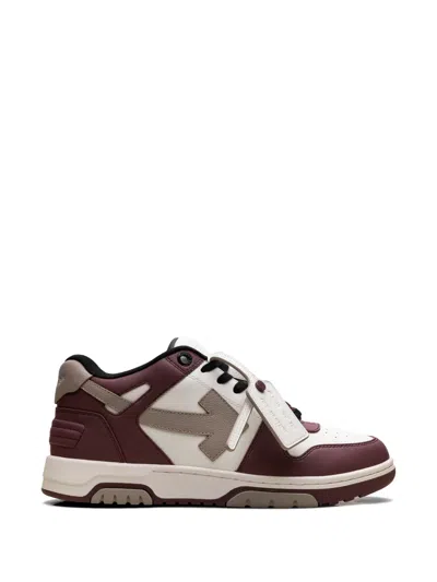 Off-white Out Of Office Sneakers In Brown