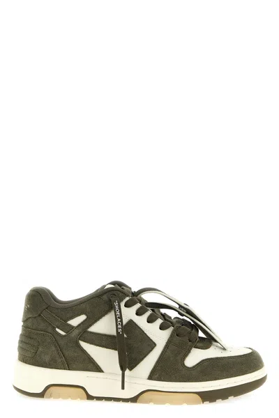 Off-white 'out Of Office' Sneakers In Green