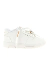 Off-white Out Of Office Molded Sneakers Orange In Neutral