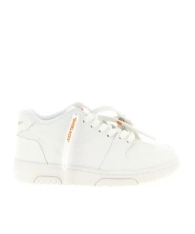 Off-white Out Of Office Molded Sneakers Orange In White