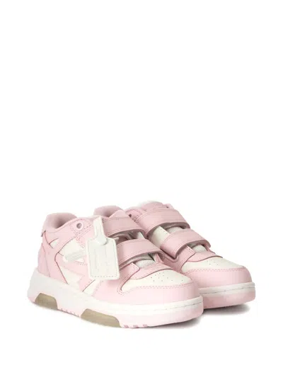 Off-white Kids' Out Of Office Sneakers In Pink