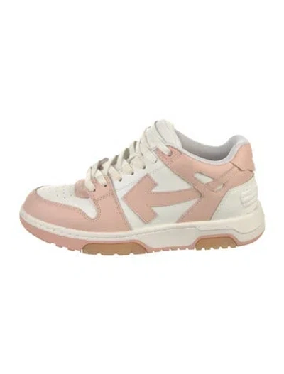 Pre-owned Off-white Out Of Office Sneakers In Pink